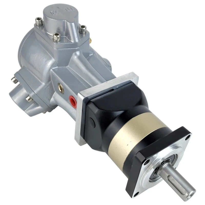 

Air motor, gear reducer, low speed, large twist, explosion-proof, stepless speed regulation, forward and reverse rotation