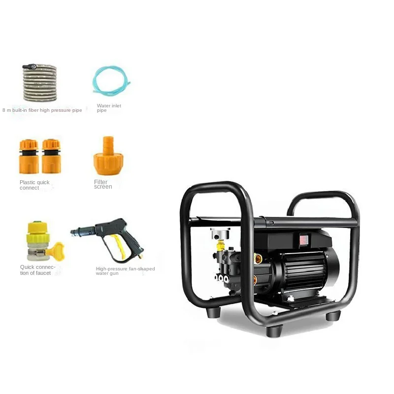 3000W Portable Ultra High Pressure Car Washing Machine 220V High Power Washer Machine With Brush Water Gun Water Pump Cleaning