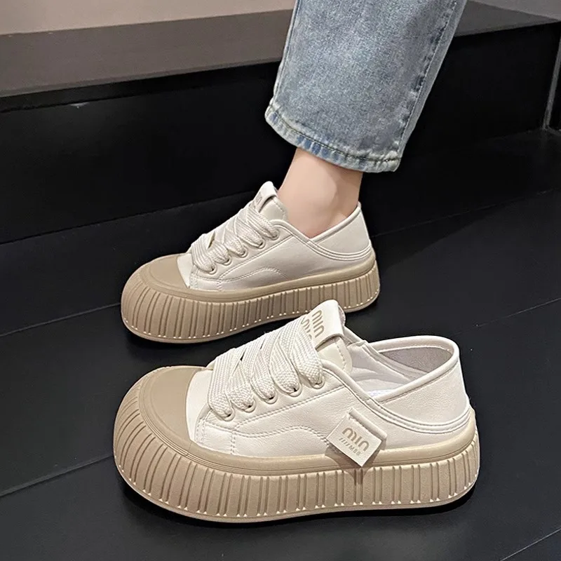 Platform Shoes Women Outdoor Fitness Sneakers Heighten Thick Sole Casual Shoe Fashion Trainers Flat Running sport Clunky Sneaker