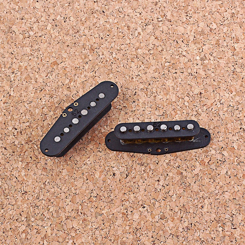 

2 Pcs Pickup Accessories Single Coil Cover Humbucker Bobbin Trucks Guitar Slug Accessory