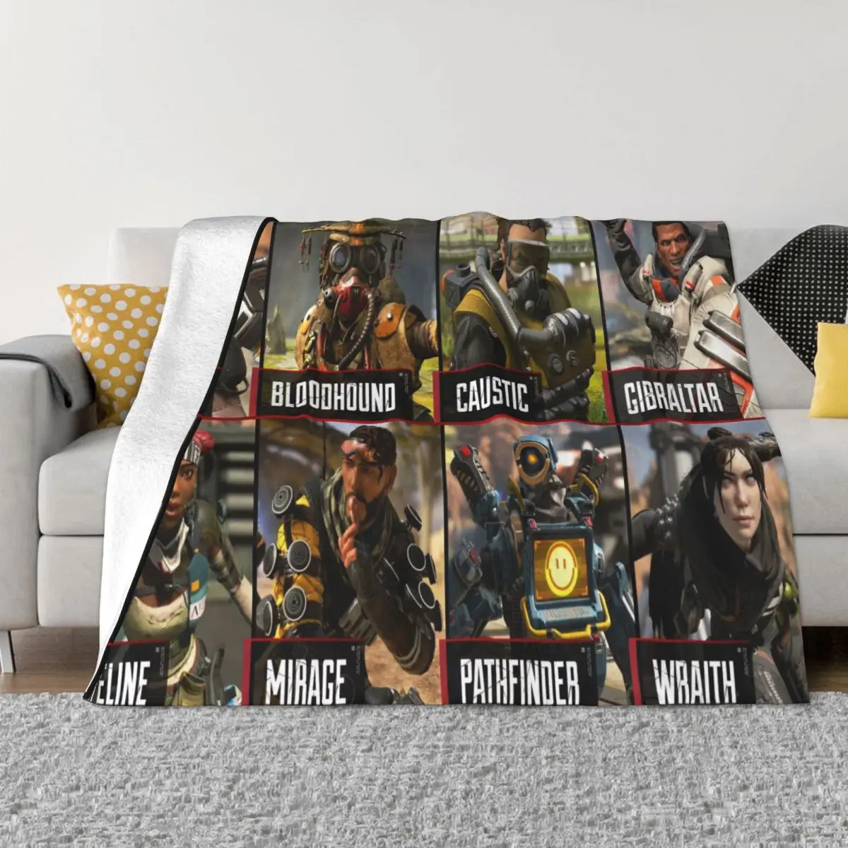 

APEX LEGENDS 000114 Bedroom pet blankets print blanket Sofa bed blanket Blankets And Throws Throw Blanket