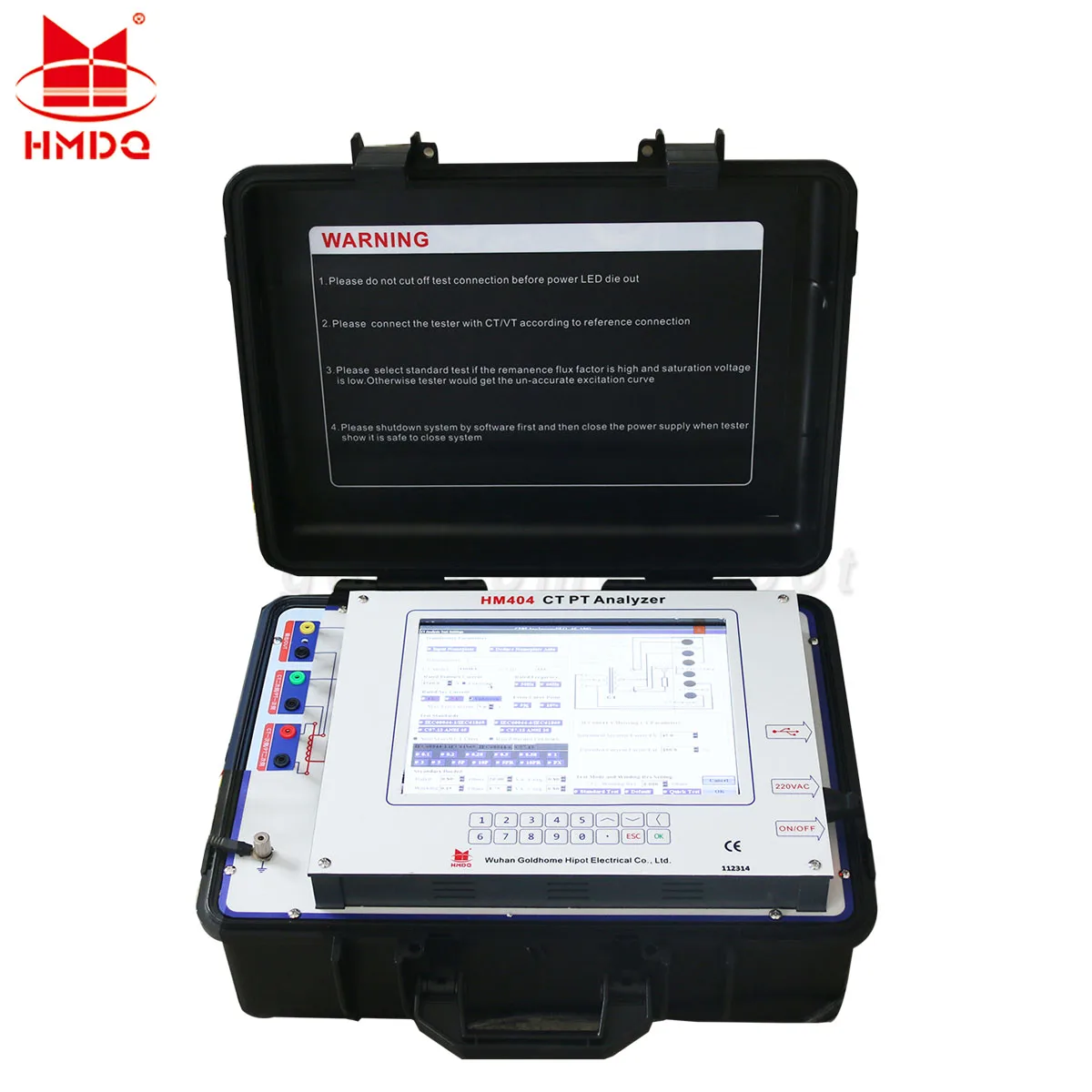 HM404 high accuracy  automatic Volt-Ampere Characteristic analyser CT PT VT transformer  Analyzer/   turns ratio tester