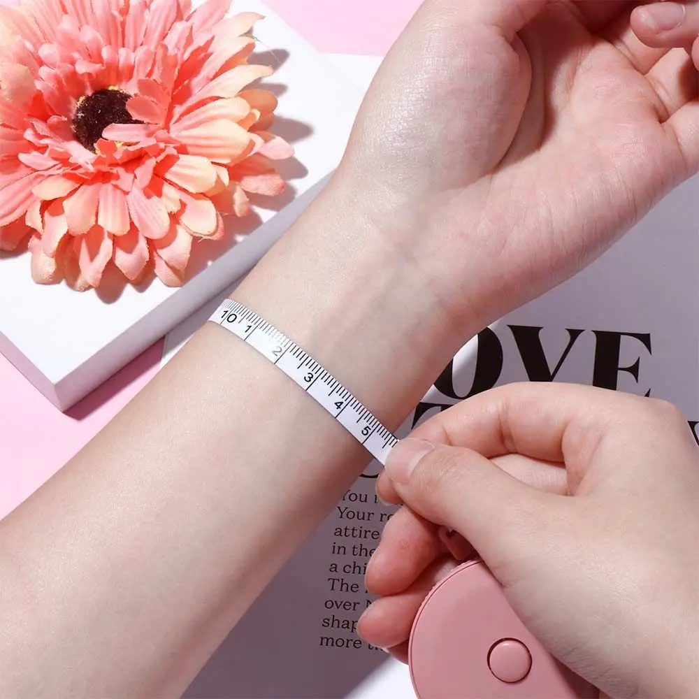 Retractable Soft Ruler Student Height Centimeter Kids Office Tool Retractable Rulers Measures Measuring Ruler Roll Tapes