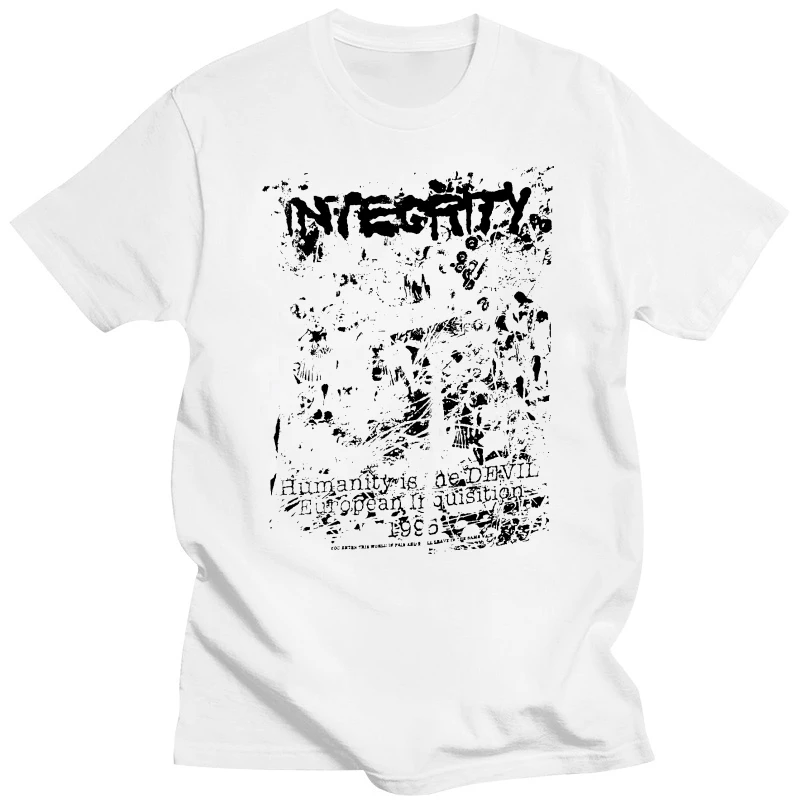 Integrity Tour 1995 Hc Unbroken Ringworm Terror Reprint T-Shirt Vintage Sxe