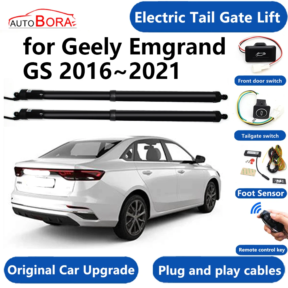 

AutoBora Car Electric Tail Gate Lift System Power Liftgate Kit Auto Automatic Tailgate Opener for Geely Emgrand GS 2016~2021