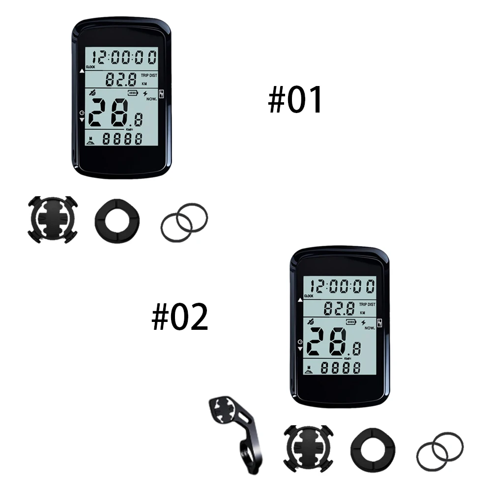 

Беспроводной велосипедный компьютер с 2,4-дюймовым экраном, велосипедный одометр с подсветкой, беспроводной спидометр, перезаряжаемый для шоссейного велосипеда MTB