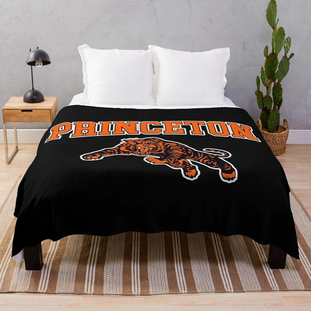 

Princeton Tiger Throw Blanket Blankets For Bed Thins Thermals For Travel Summer Beddings Blankets