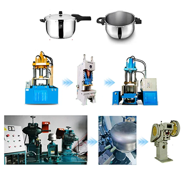 Factory direct sales pressure cooker complete production line equipment one-stop factory construction