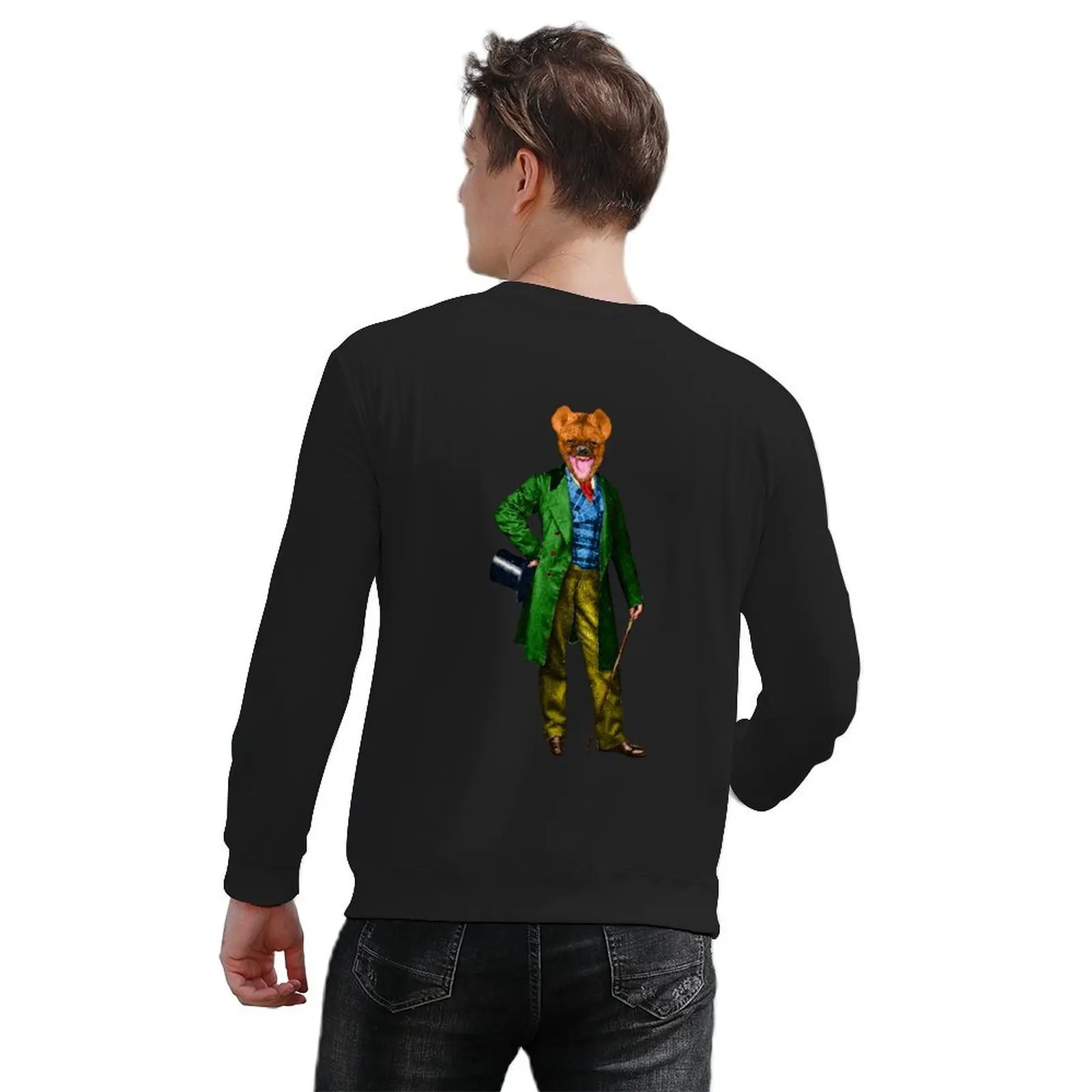 The Scoundrel Pullover anime clothing clothes for men men's coat korean style clothes graphic sweatshirts
