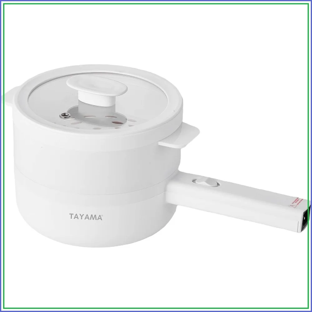 

Multi-Function Electric Cooking Pot & Food Steamer 1.5L, Medium