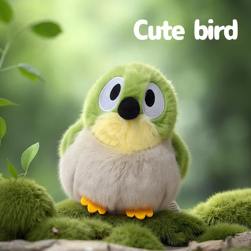 11 cm Cartoon Divertente Serie di insetti Giocattoli di peluche Morbido e carino Uccelli della giungla Animali di peluche Regali di compleanno perfetti per bambini Ragazze o ragazzi