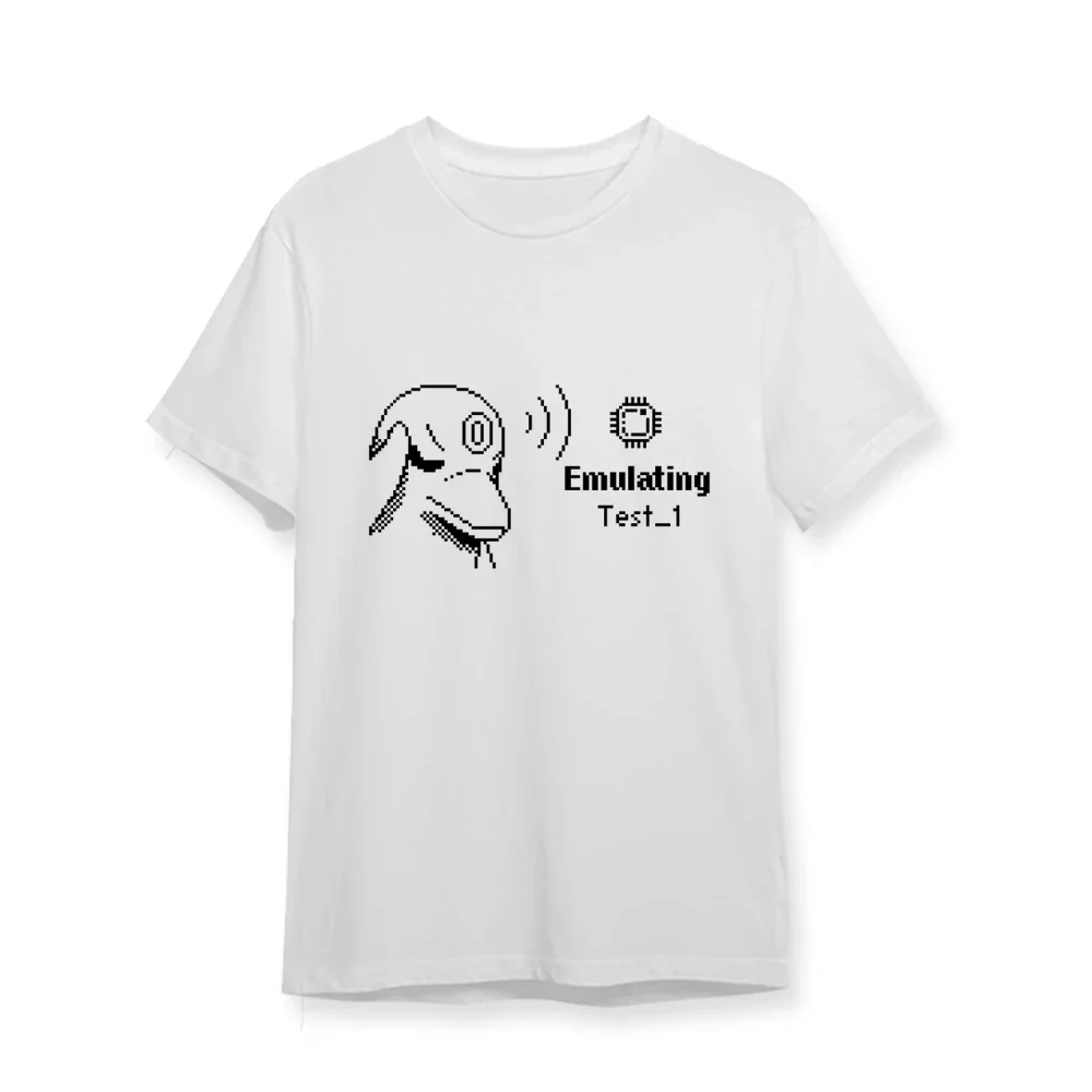 Jumeast 3D Flipper Zero Hacker Printed Men White T-shirts Cute Animal Dolphin Graphic T Shirts Futuristic Mesh Clothing T-shirty