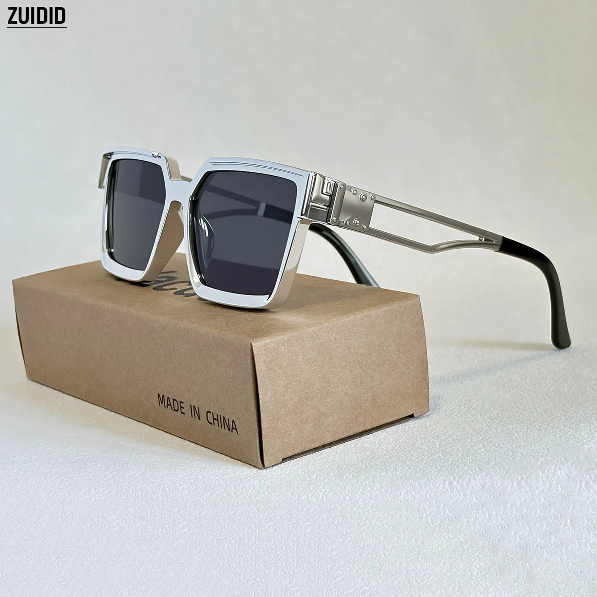 Gafas de Sol Millionaire Square para Mujer 2026, Protección UV400, Gafas de Sol para Hombre, Diseño de Marca de Lujo, Gafas de Moda, Gafas de Sol Hombre