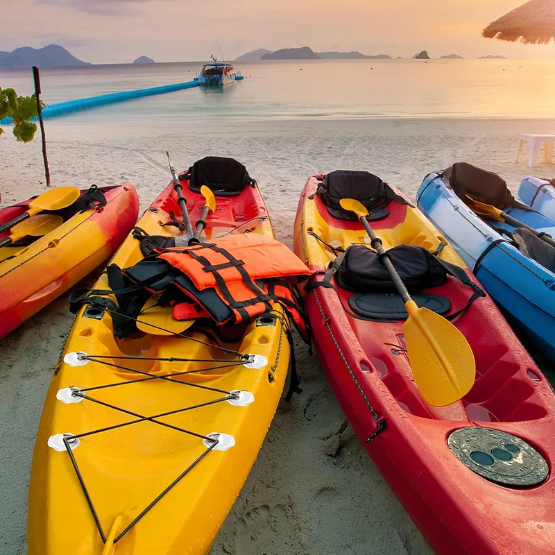 4 stuks surfplank PVC patch roestvrijstalen D-ring voor kajak opblaasbare bootaccessoires