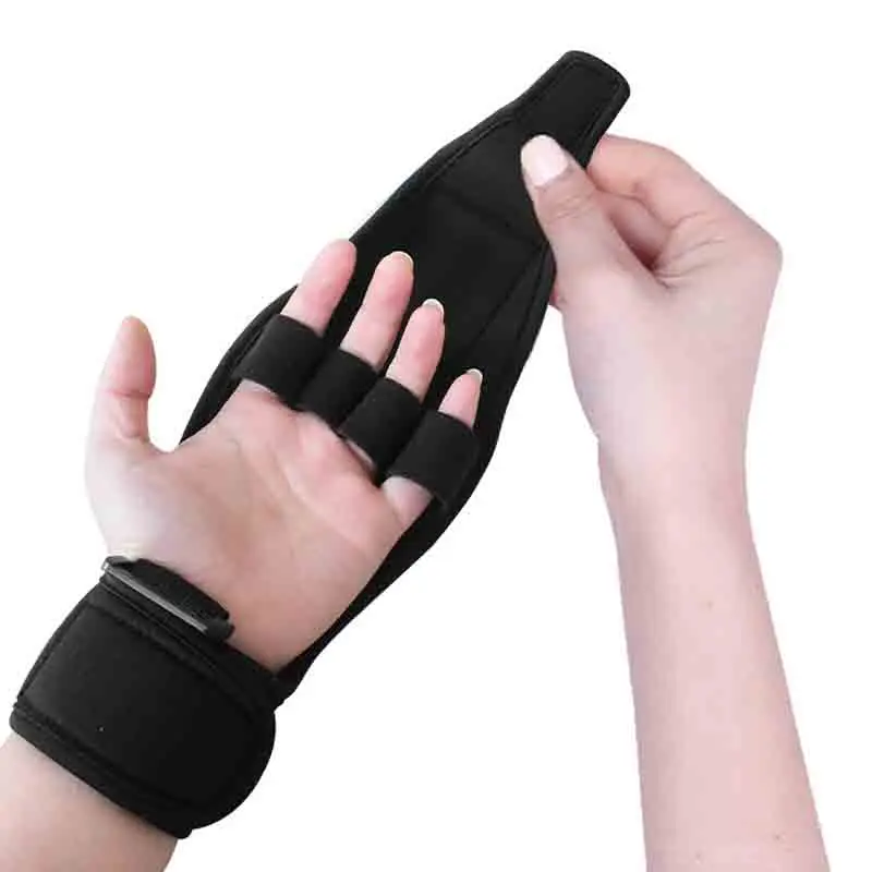 high Quality Auxiliary Fixed Gloves Rehabilitation Training Tool Hand Fist Finger Gloves For Stroke Hemiplegia Patient