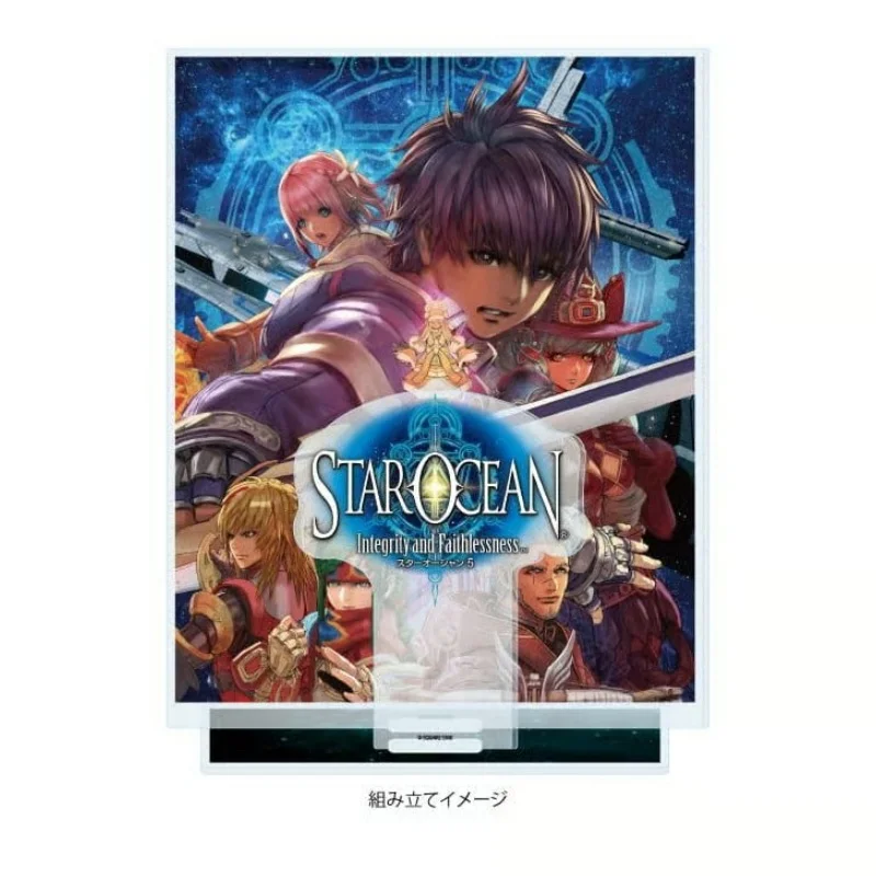 Anime Game Star Ocean: First Departure R Acrylic 15CM Figure Stand Model Plate Keychain Multi-plug Bedroom Decoration Fans Gift