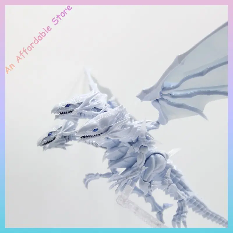 Blue-Eyes White Dragon Frs Figure-Rise Action Figure Assembly Ko Three Headed Blue Eyes White Dragon Anime Model Collectable Toy