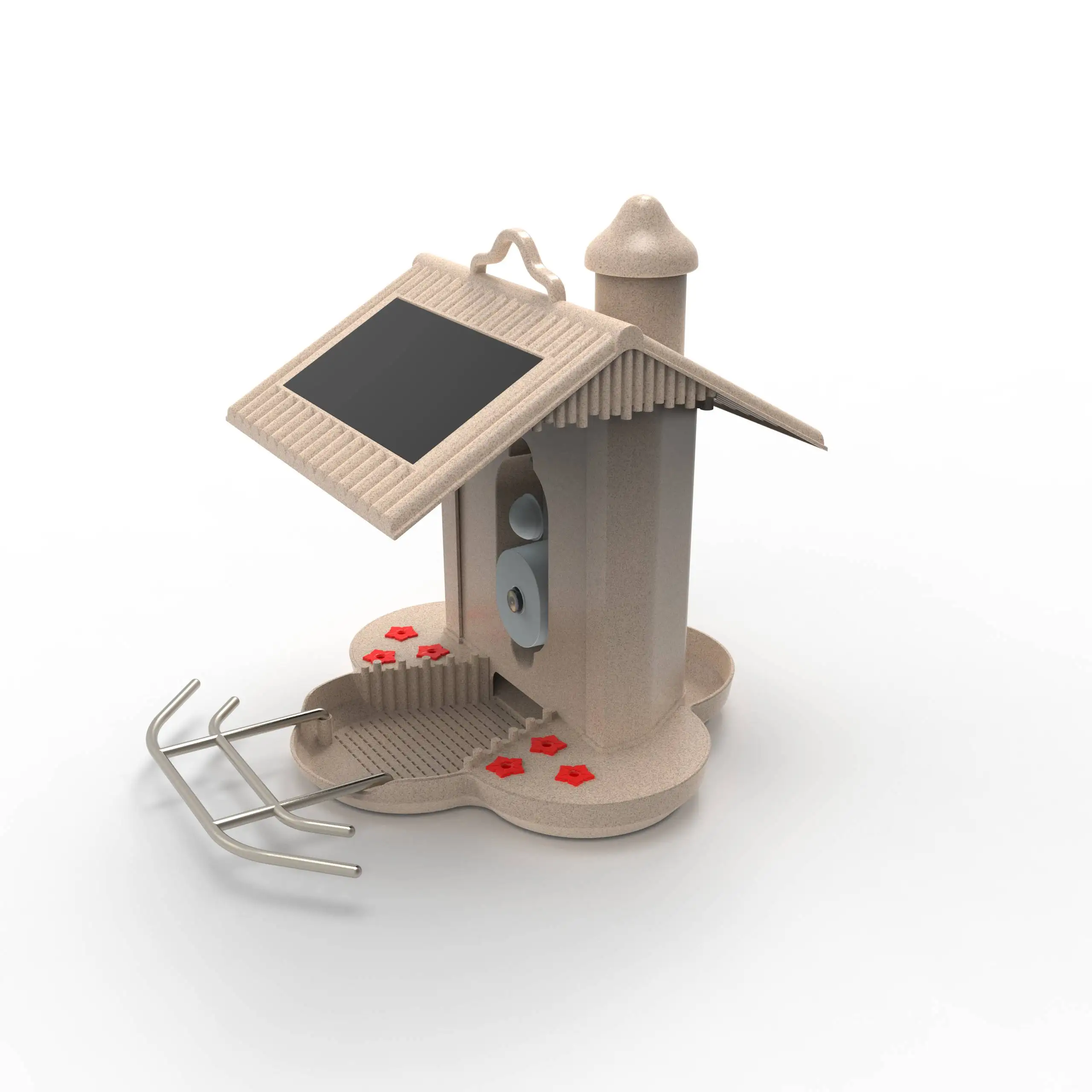 China Factory Intelligent Outdoor Identifies Bird Feeder With Smart Bird Feeder