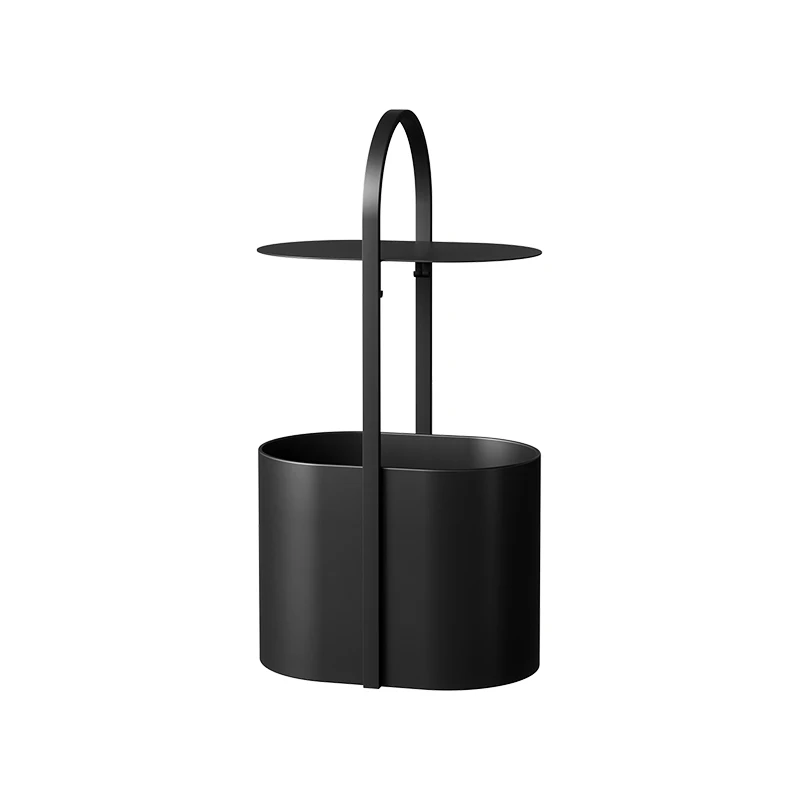 Ultra Slim Nightstand Space-Saving Narrow Bedside Table for Small Bedrooms Modern Minimalist Storage Cabinet with Organizer