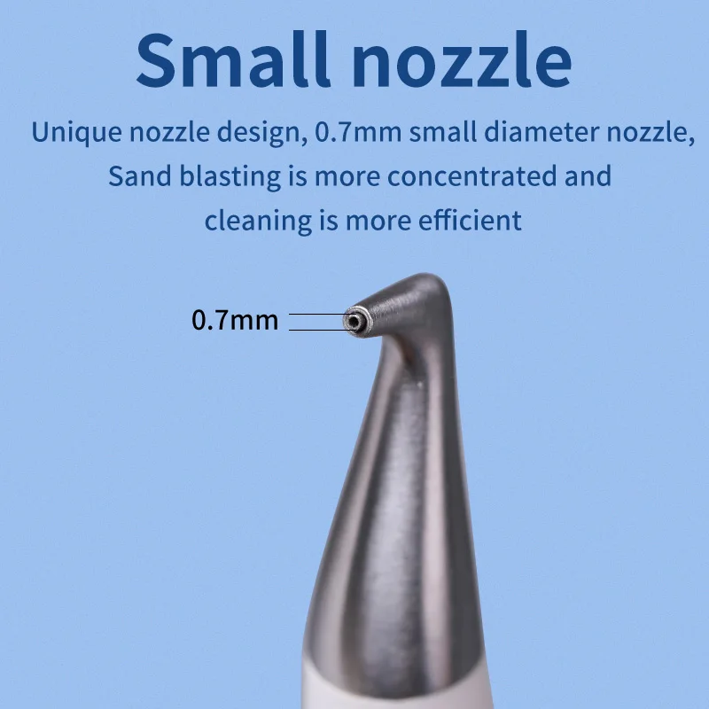 Dental sandblasting machine dental sandblasting power tool teeth whitening removal of dental plaque, tartar, coffee stains