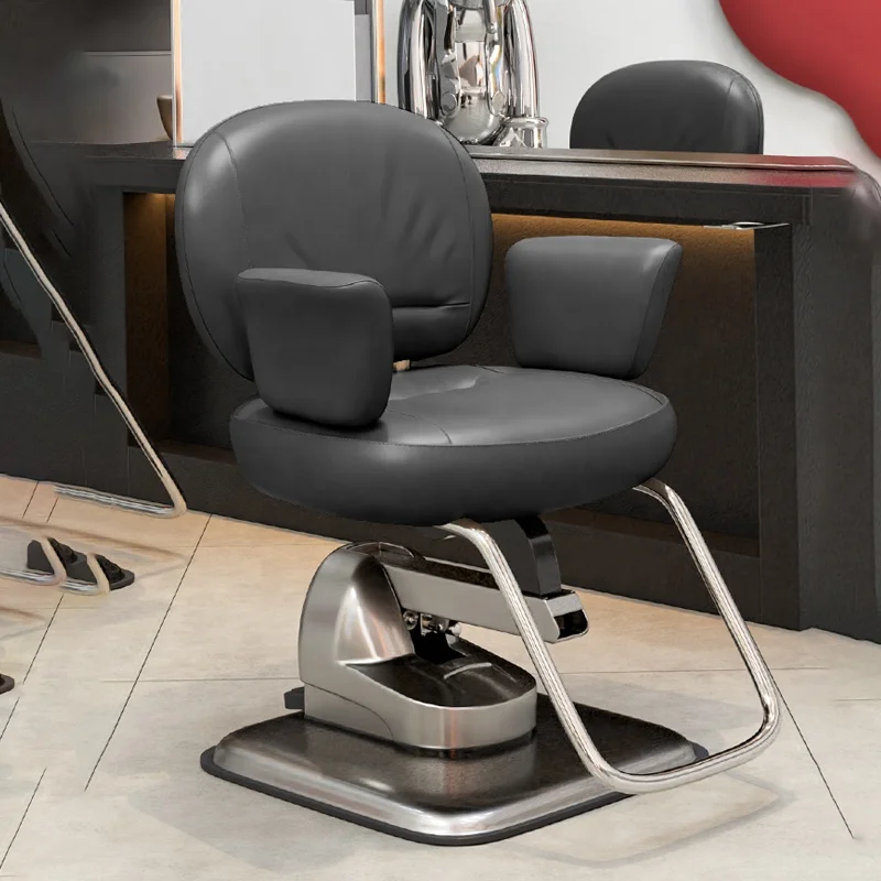 Beauty Salon Hydraulic Hair Cutting Chair Reclining High Quality Barber Chair Electric Hydraulic Styling Chairs