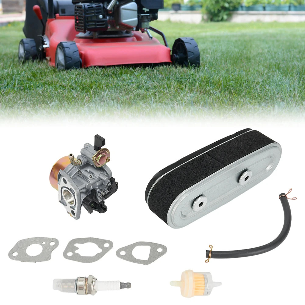 Карбюратор двигателя для топливного фильтра Honda GXV120 HR194, воздушный фильтр GXV160, прокладки HR214, замена деталей газонокосилки Карбюратор двигателя для топливного фильтра Honda GXV120 HR194, воздушный фильтр GXV160, прокладки HR214, замена деталей газонокосилки