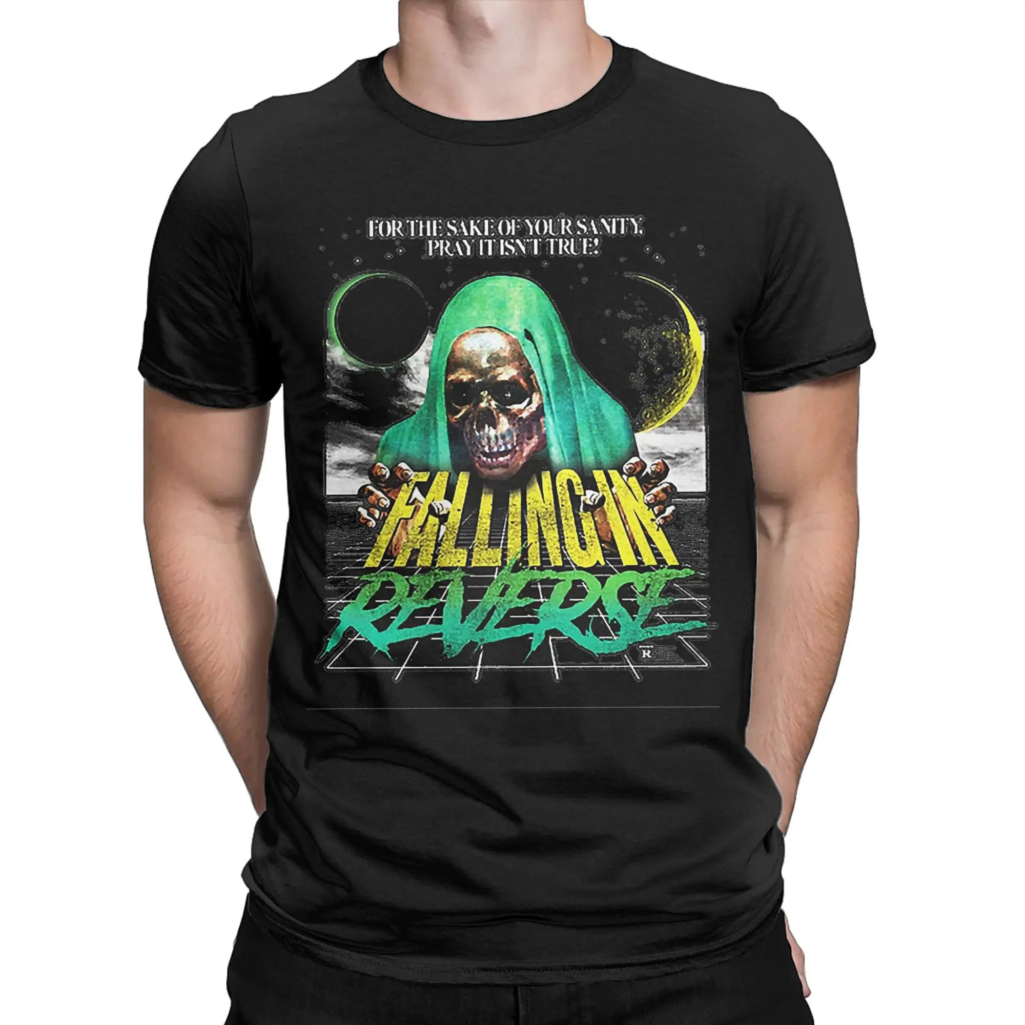 Falling In Reverse Radke rock band  Tee Shirt for Men Women Printed T Shirts  Cotton Clothes