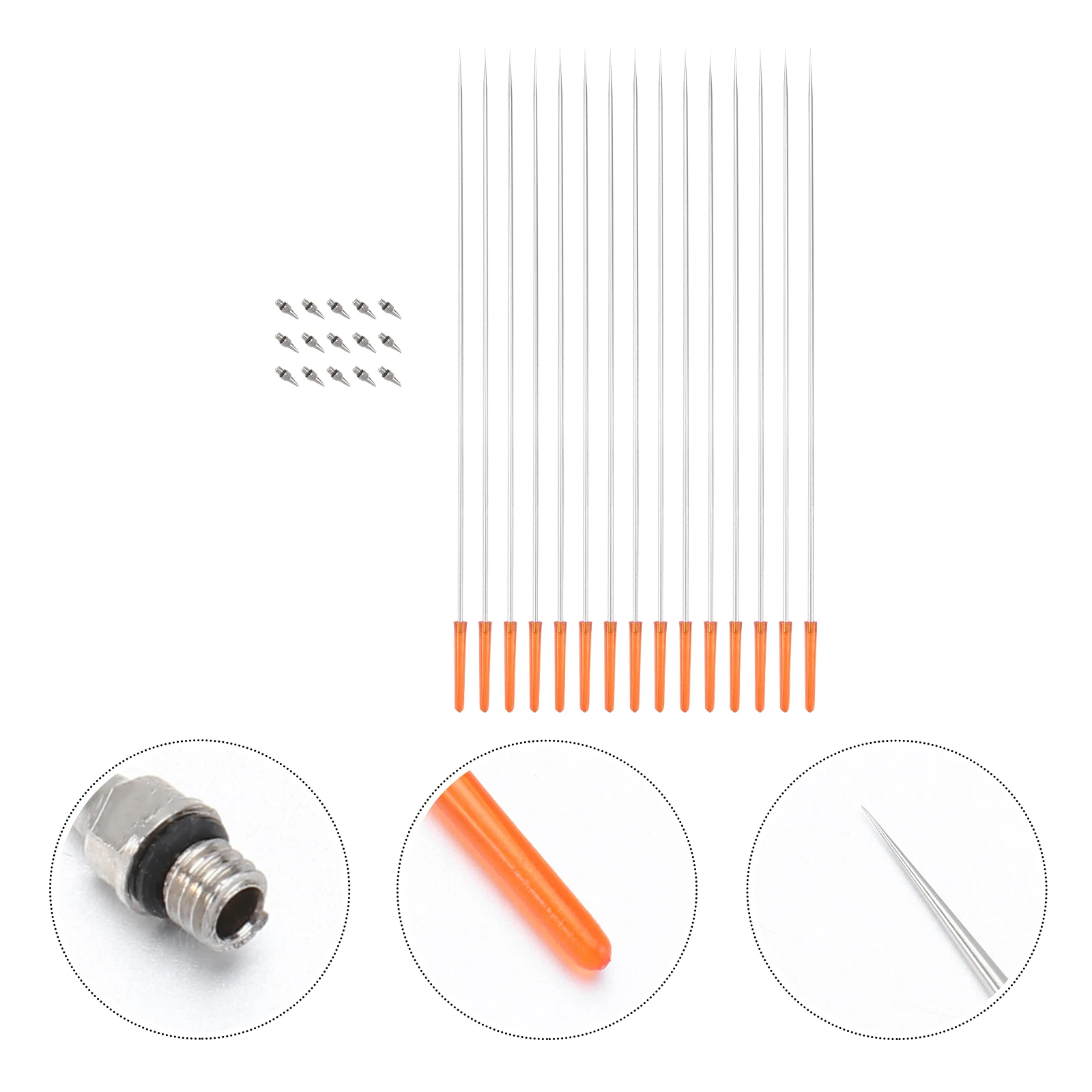 

Airbrush nozzles Airbrush needles Airbrush 0.2mm needle Airbrush parts