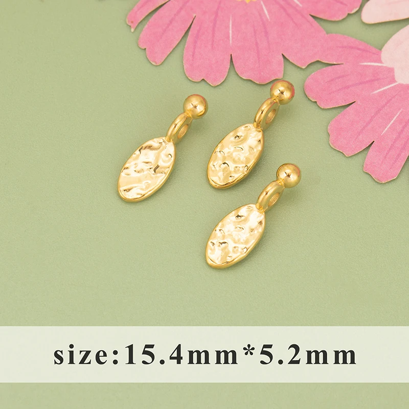 YEGUI, 10 Stück/Los, MI67, wasserdichtes Schmuckzubehör, 316L Edelstahl, Charms, Schmuckherstellungszubehör, DIY-Anhänger – Detail 6