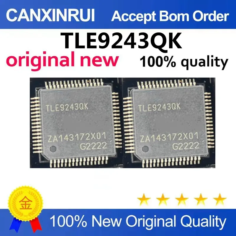 (5-100piezas)TLE9243QK Automotive computer board power management IC chip QFP