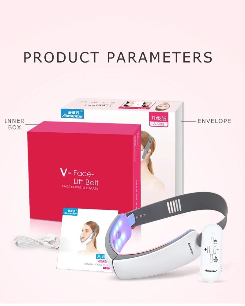가정용 v 페이스 리프팅 기기 마세터 이중턱 감소 미용 장비