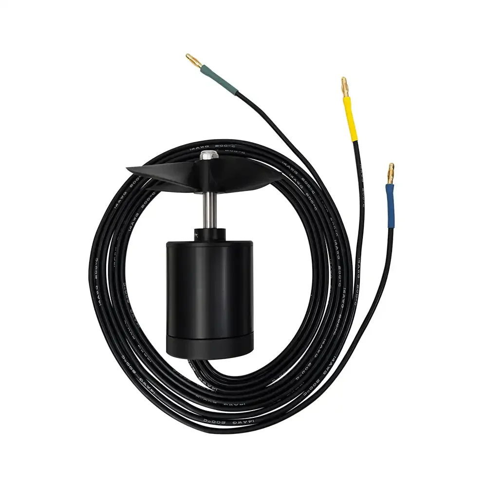 Flipsky 5062 160KV Waterproof Brushless DC Motor 1100W IP58, with Propeller, Front/Rear Shaft for Underwater Thruster Efoil