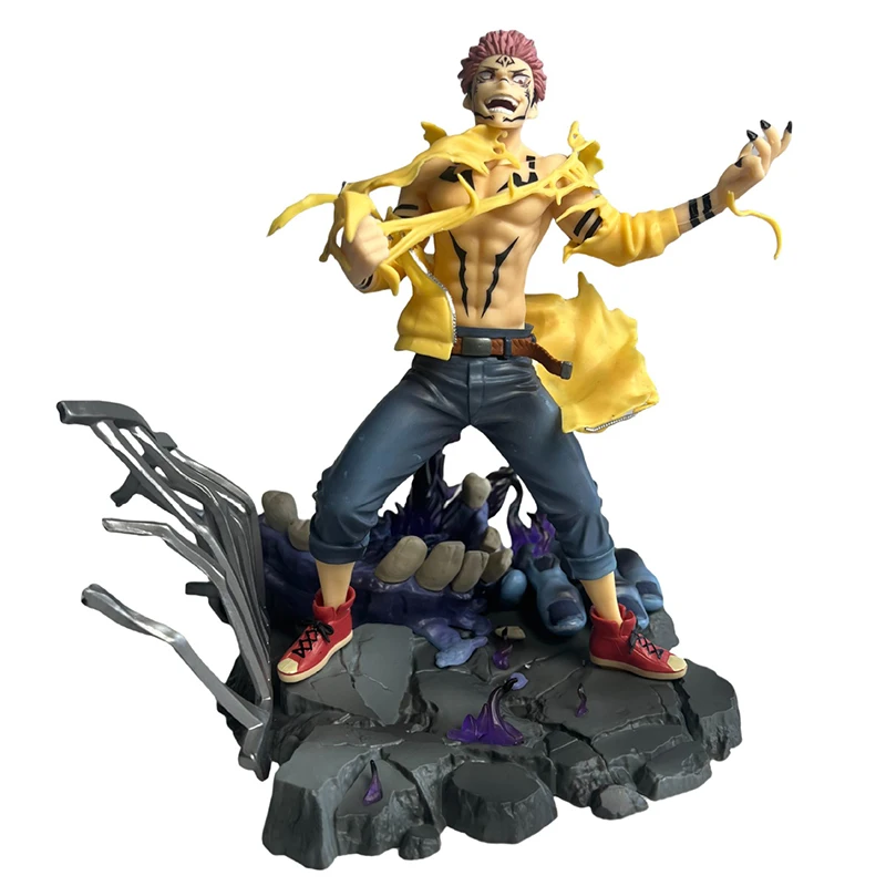 27cm Jujutsu Kaisen Action Figures Anime Ryomen Sukuna Figuarts ZERO FZ Model Ornament Manga Figurine Peripheral Gift for Kids