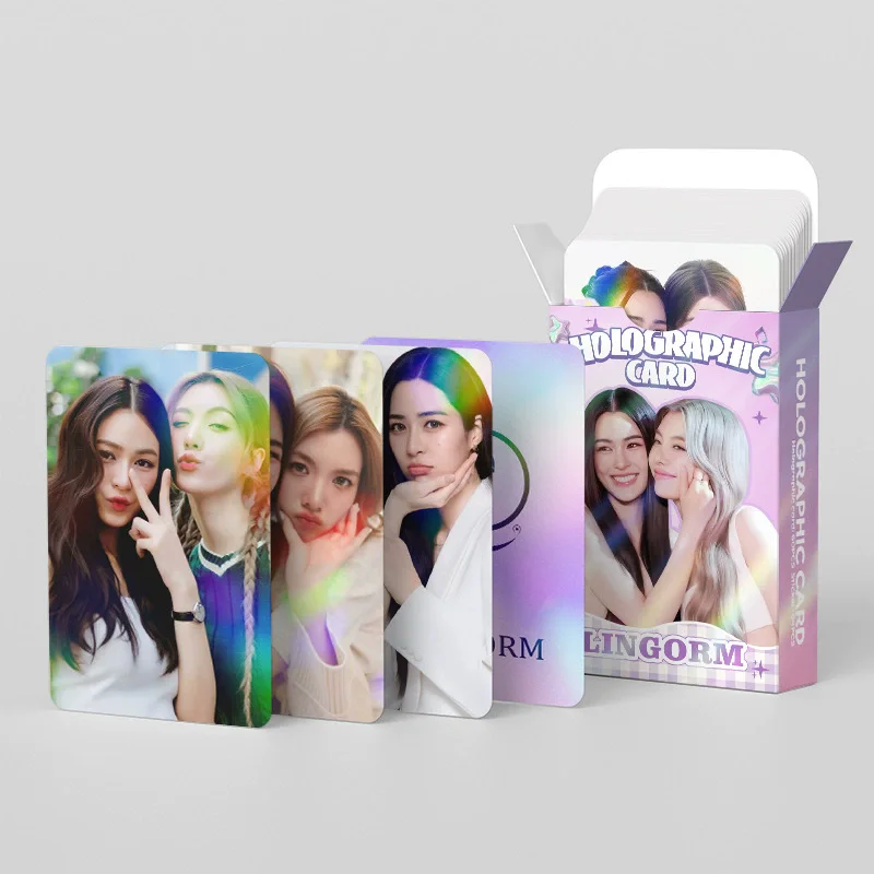 92 i 124 sztuki Tajski dramat Tajemnica nas LingOrm Laser Lomo Card Ling&Orm Characters HD Photocard z naklejkami