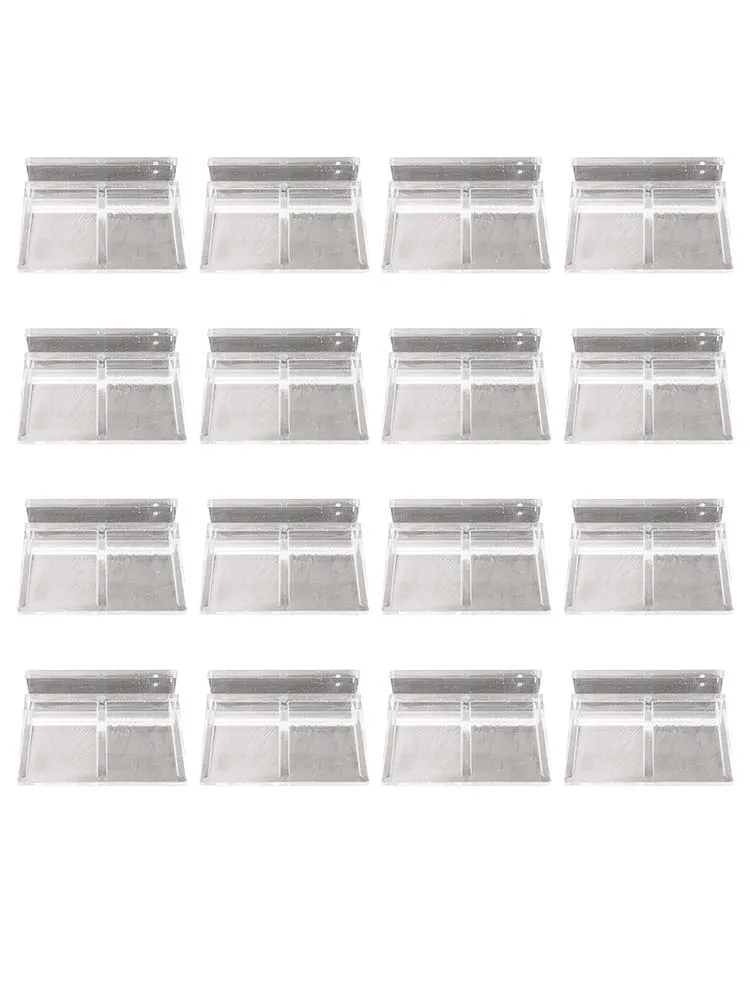 16Pcs 6/8/10mm Acrylic Fish Tank Cover Holder Clear Clip Holder Support Bracket Clamp Support Frame Aquarium Accessories