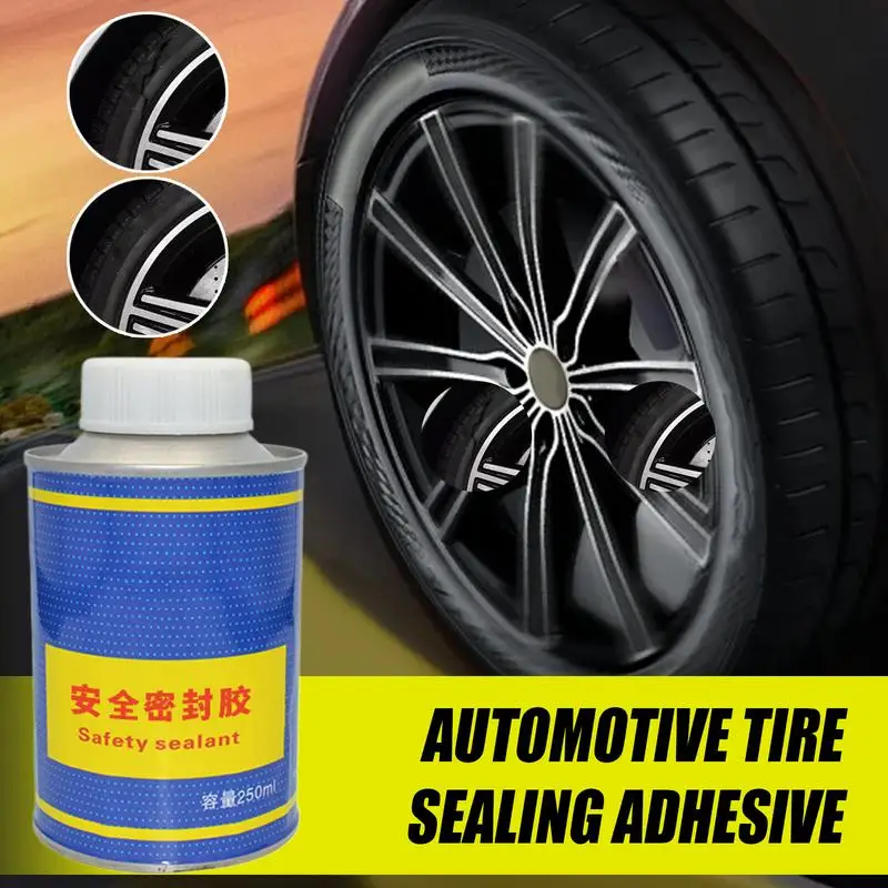 

250ML Instant Car Tire Repair Kit - Quick-Drying Sealant & Strong Adhesive for Punctures, Emergency Flat Tire Fix