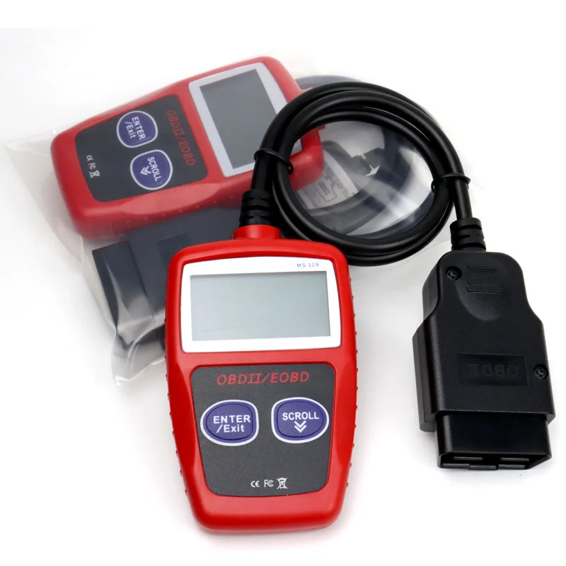 

Ms309 OBD2 Can Bus Engine Reader Automobile Diagnosis Equipment Upgrade 10 Language Factory Direct Supply