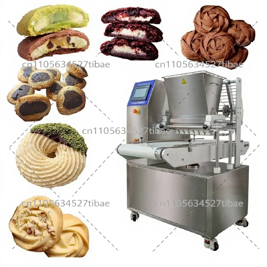 Ginger Biscuits Forming Machine Automatic Dough Press Cookie Making Equipment Commercial Bakery
