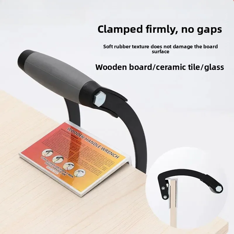 Ergonomic Plank Carrier Gripper, Labor-Saving Panel Lifting Tool for Construction, Moving, Home Renovation