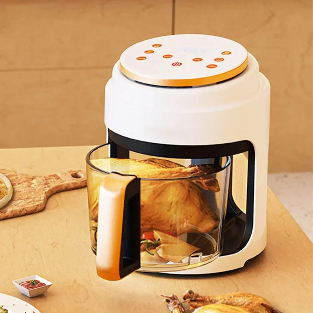 Smart Air Fryer 3L Large-capacity Household Multi-functional Smart Oil-free Smokeless Electric Oven Kitchen Air Fryer