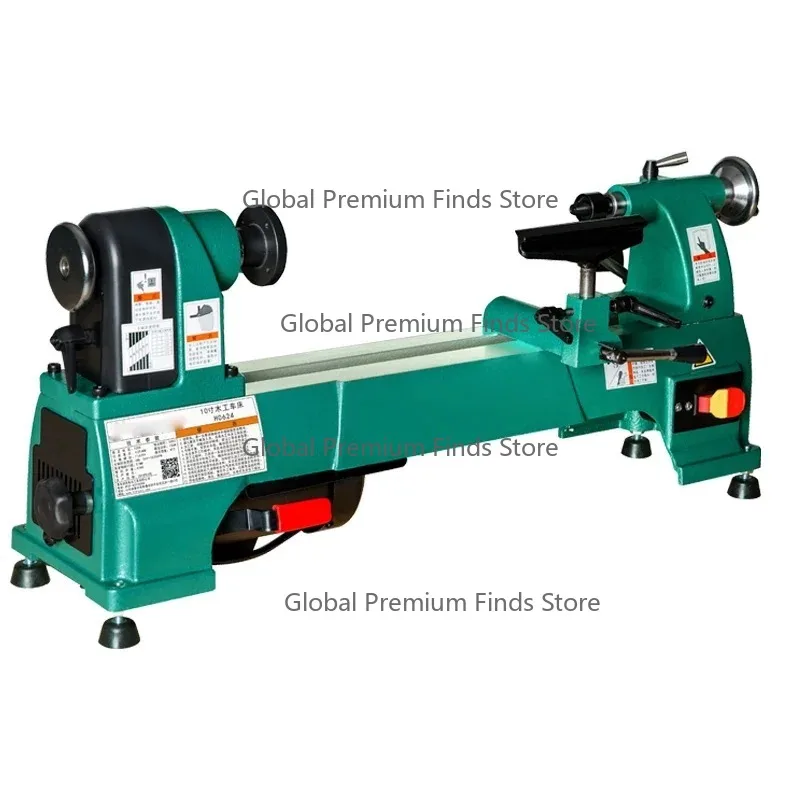 H0624 Series Adjustable Speed Woodworking Lathe - 750W High-Power Wood Rotary Lathe for Wood Turning Projects