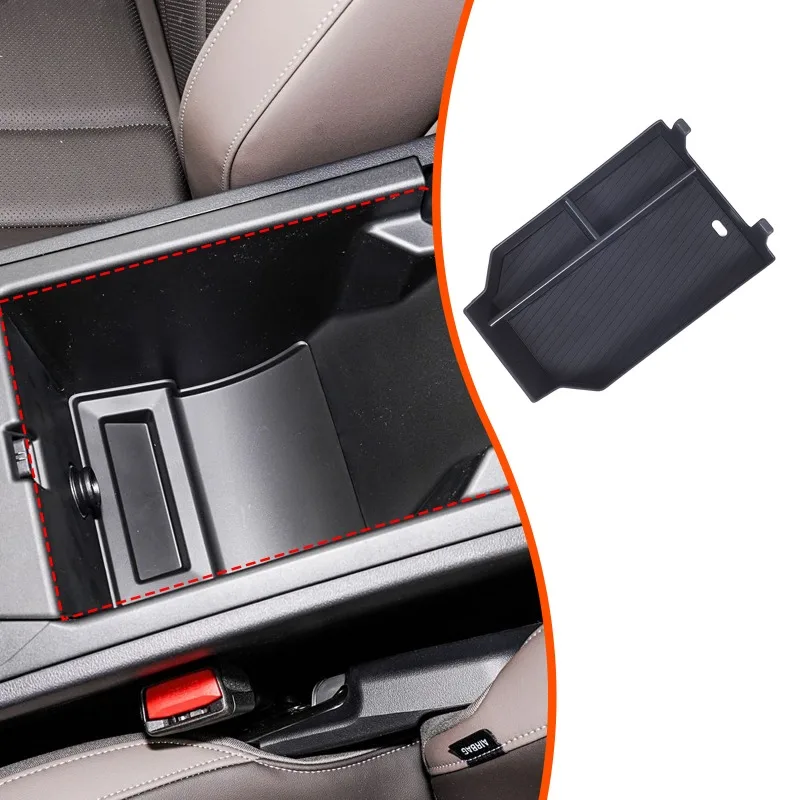 

ABS Center Console Storage Boxes for 2025+ BMW X3 G45 Car Interior Accessories black