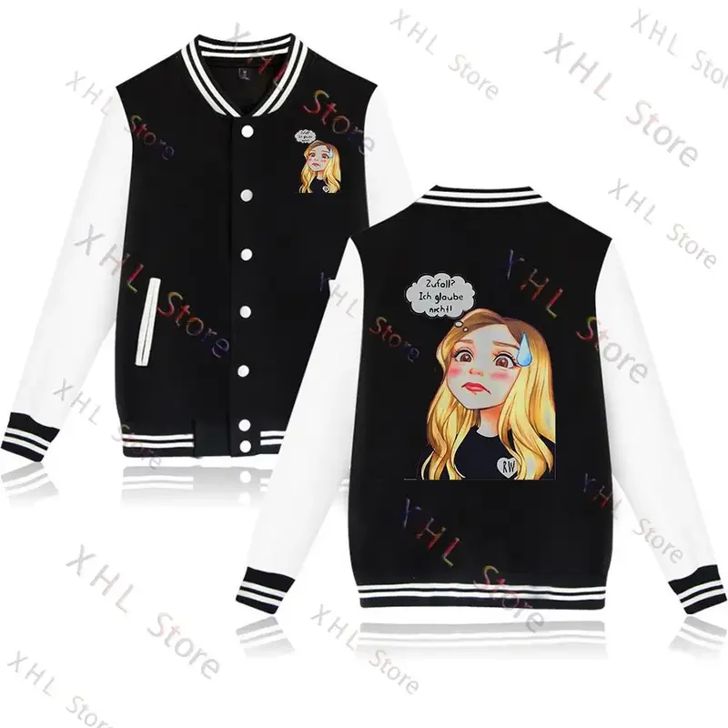 Popular Rebekah wing merch Beki & fluffy 2D print sweatshirt baseball jacket men/women clothes fashion jackets tops