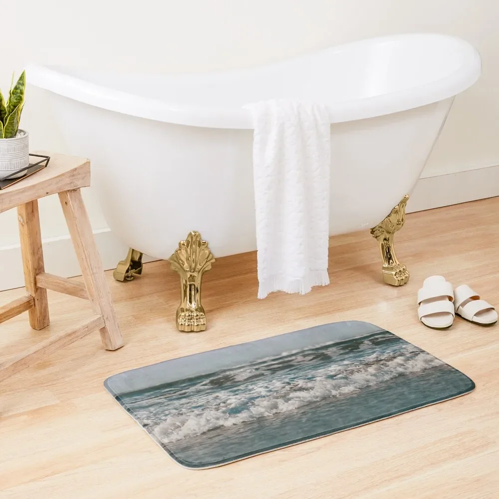 

Ocean Crash Bath Mat Carpet Bathroom Absorbent Carpet For Bathroom Mat