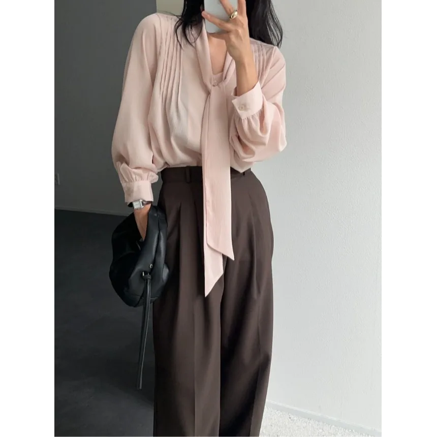 ربيع الخريف ربطة القوس فيونكة irt المرأة الكورية Sle منتظم صالح ملابس داخلية عادية تنوعا الموسمية Faion الحرم الجامعي الشارع Sle #1