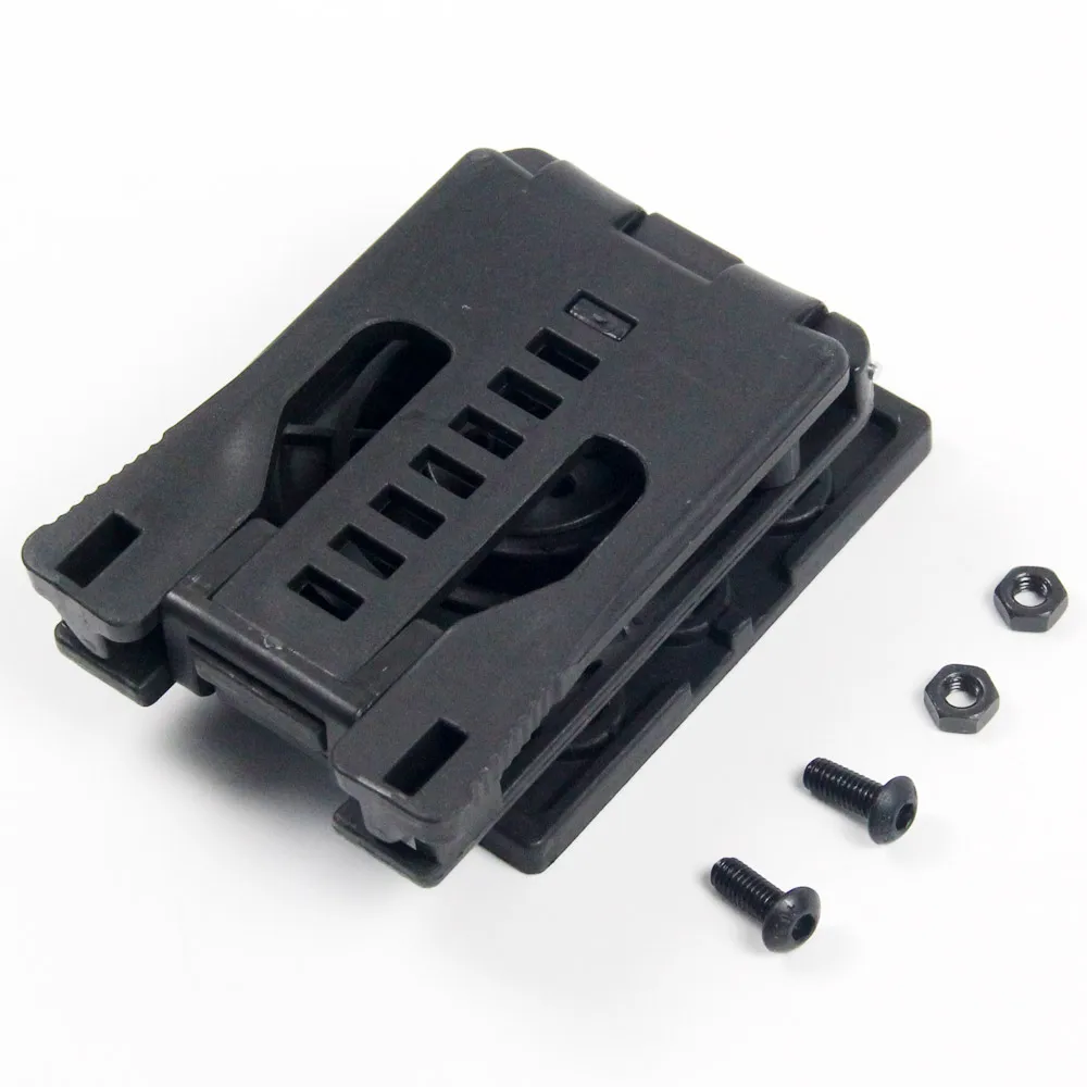 คลาสสิกขนาดใหญ่เข็มขัดห่วงคลิป Clamp 360องศาหมุน Latching Attachment ระบบสำหรับ Kydex Holster