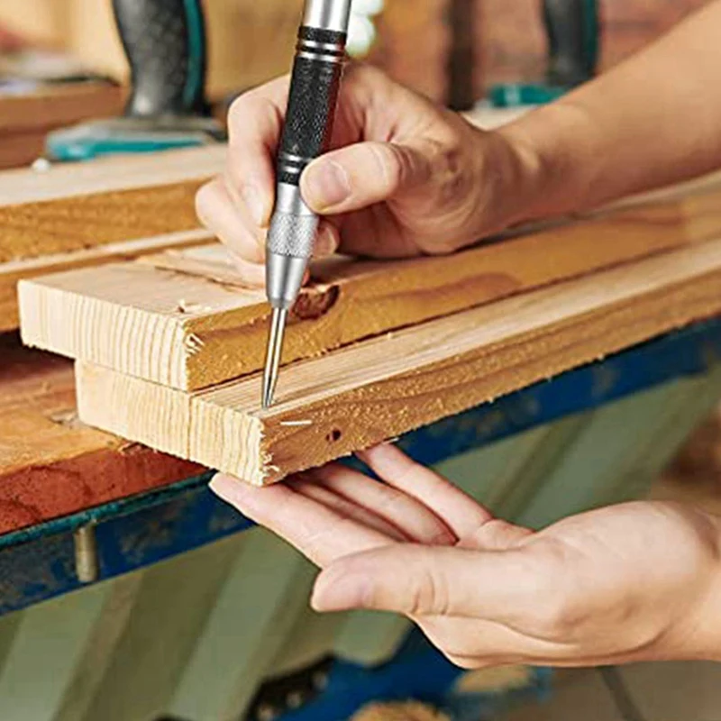 ختم مركزي أوتوماتيكي شديد التحمل ، طابع ذو تأثير قابل للتعديل ، زنبرك ، معدن أو خشب ، لكمة من من من من من من من من من الخارج