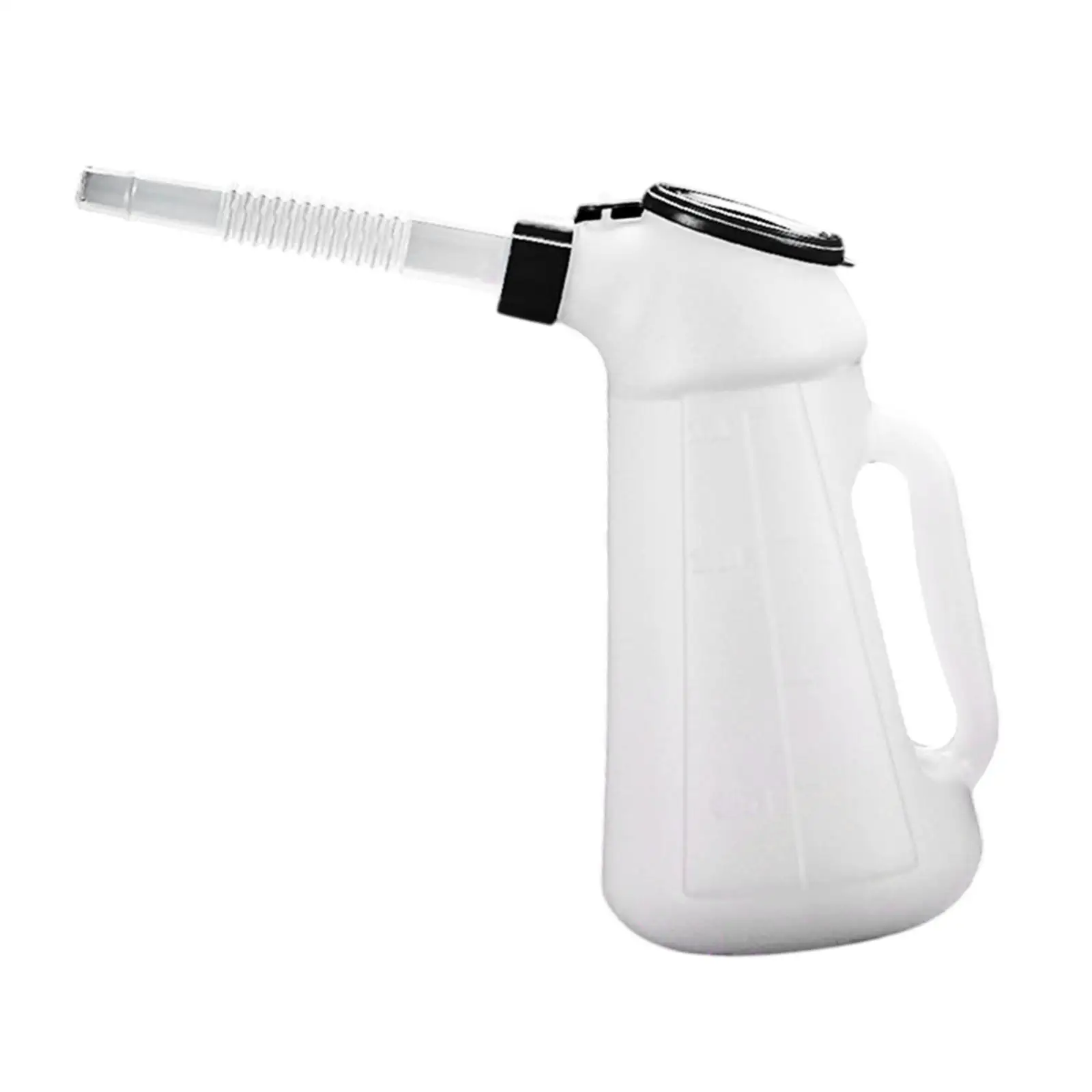 Oil Dispenser Jug Measuring Container Oiler Bottle Fluid Oil Can with Spout