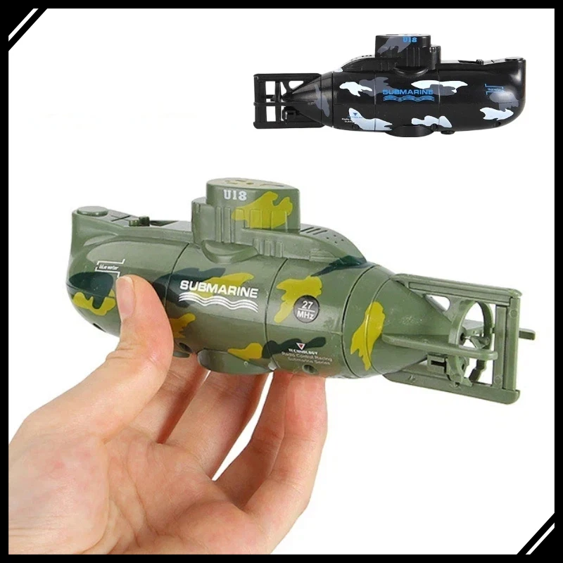 ماجيك الحوت RC الغواصة البسيطة التحكم عن بعد الغواصة النووية الكهربائية الغوص قارب لعبة الماء للأطفال الأولاد بركة اللعب هدية