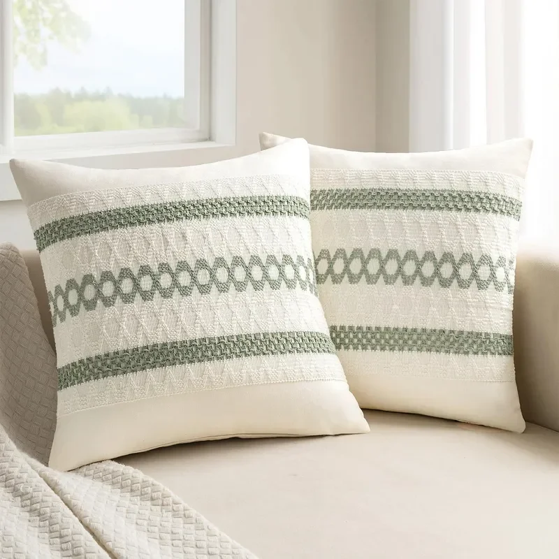 New Bohemian pillow cover cross-border American waist pillow cushion sofa back office decorative pillow wholesale